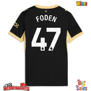 Manchester City Phil Foden #47 Replica Away Stadium Shirt for Women 2026-27 Short Sleeve